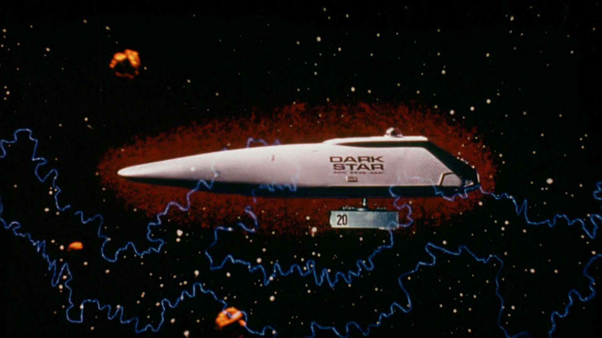 Backdrop for Let There Be Light: The Odyssey of Dark Star