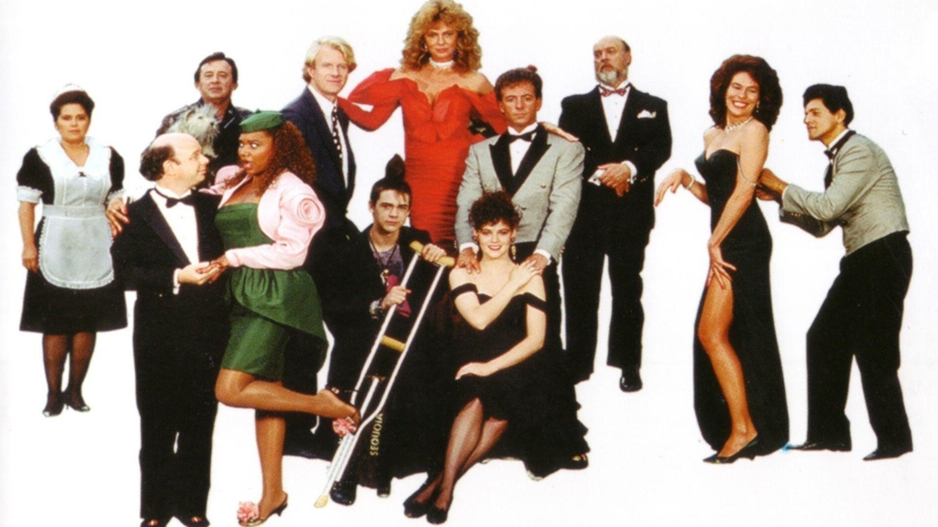 Backdrop for Scenes from the Class Struggle in Beverly Hills