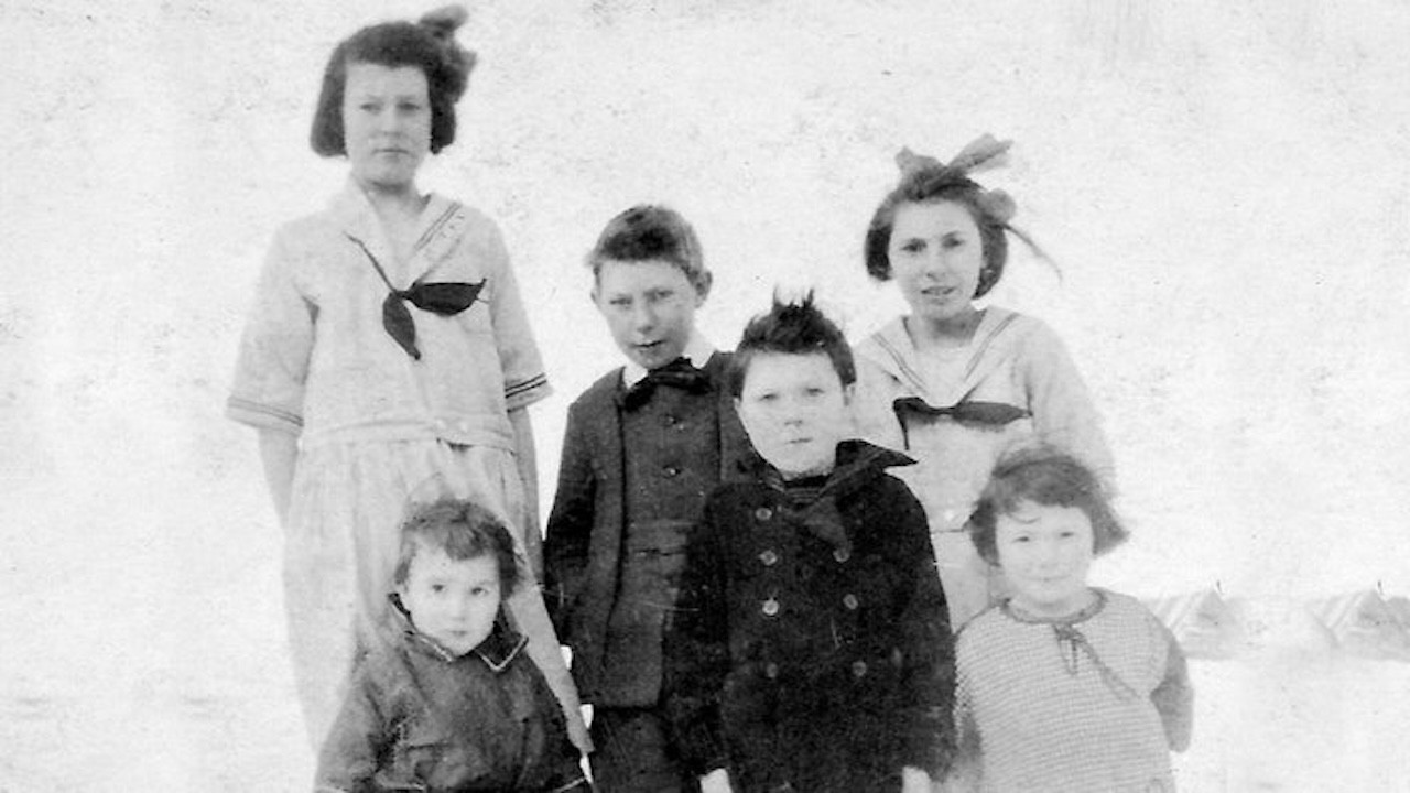 Backdrop for My Ancestors Were Rogues and Murderers