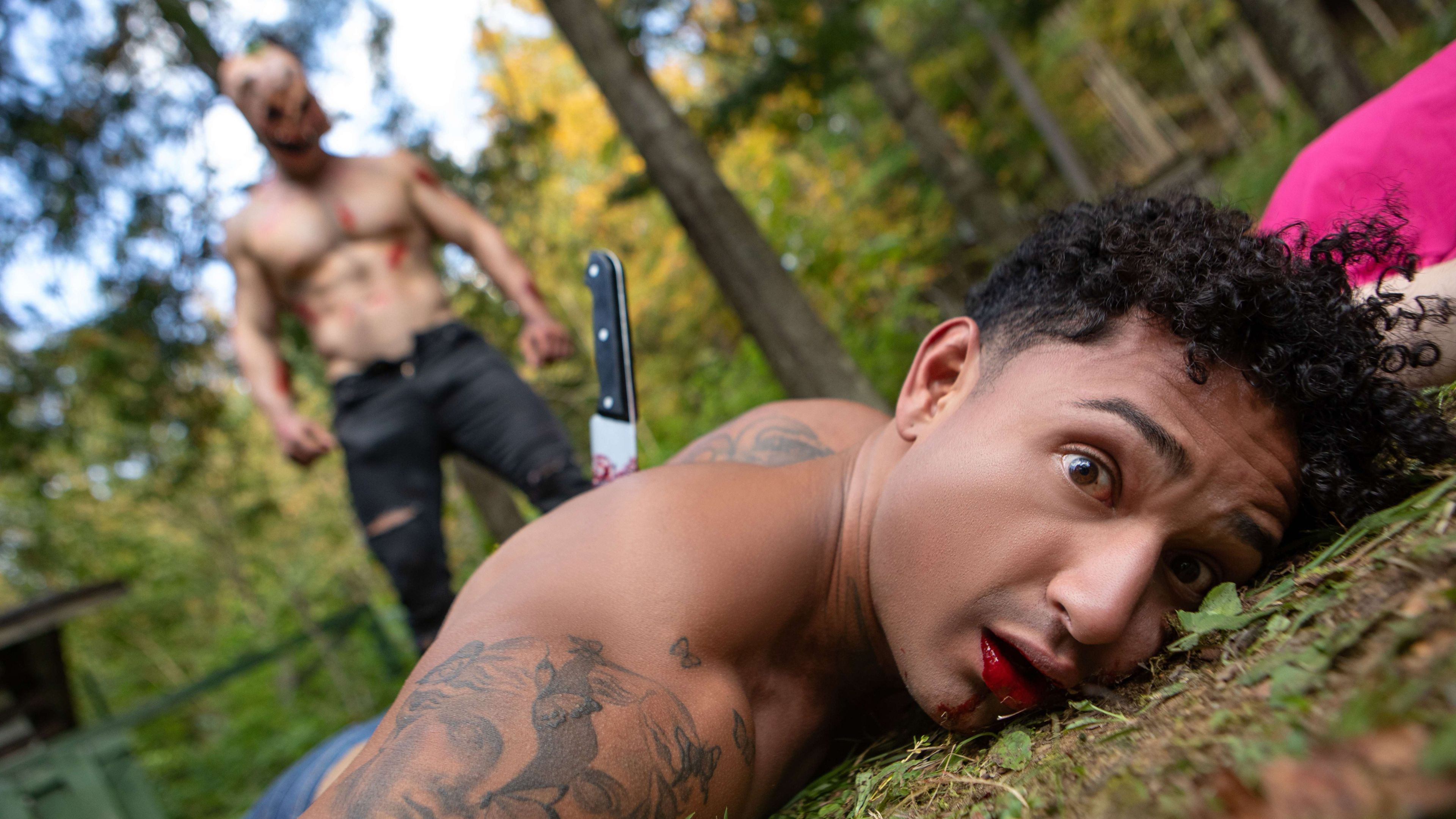 Backdrop for Slay Away Camp