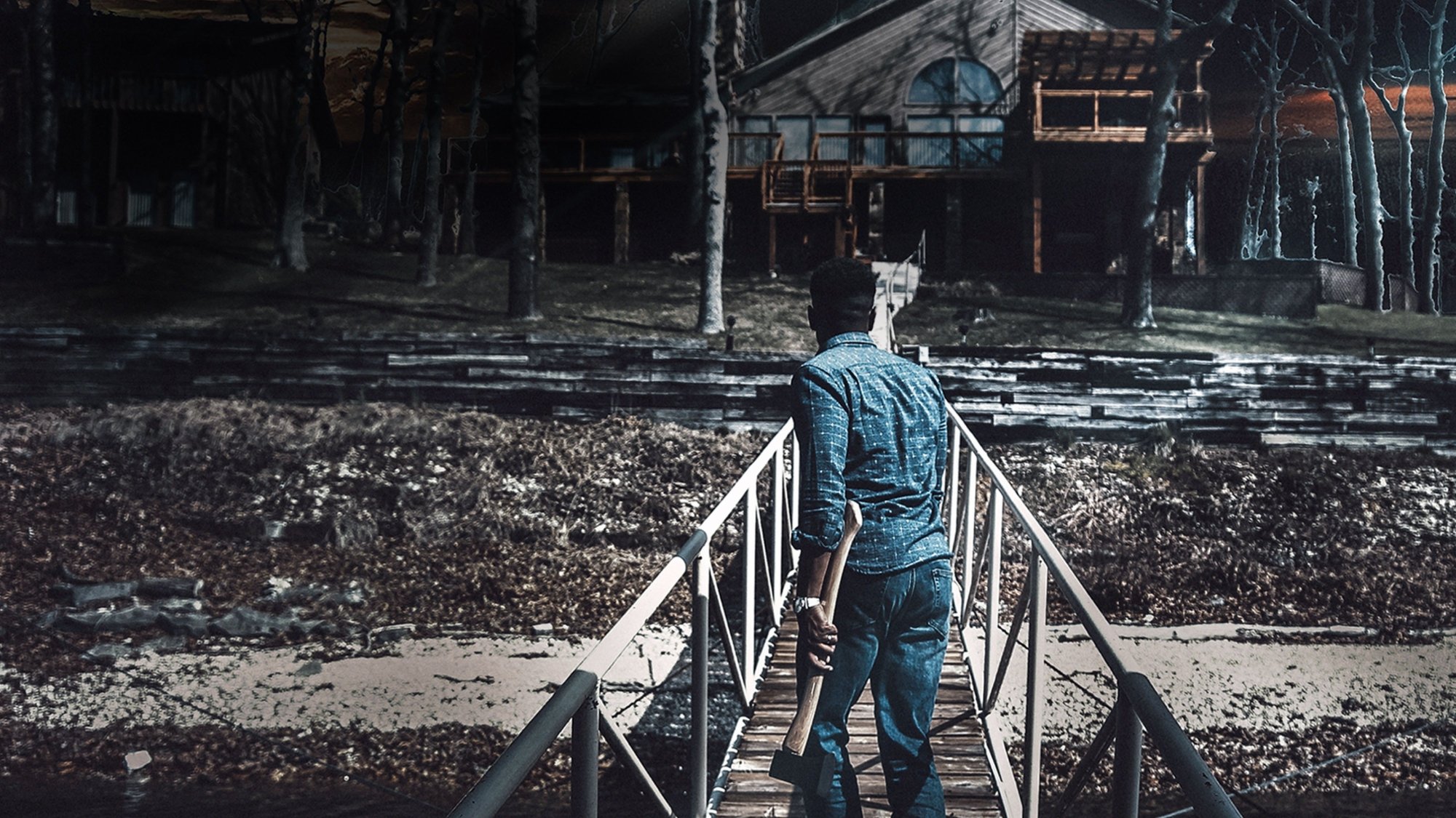 Backdrop for Home with a View of the Monster