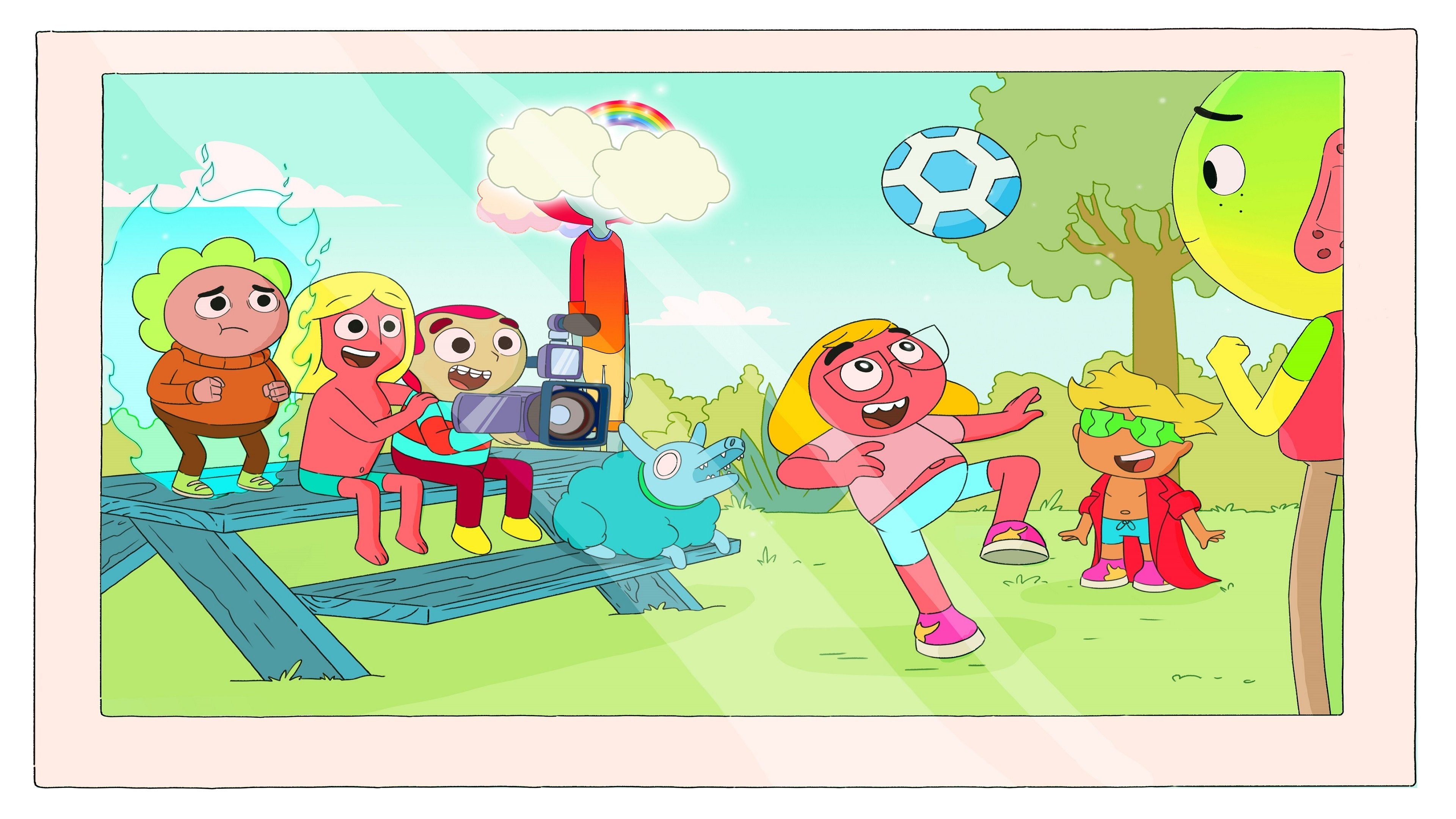 Backdrop for Summer Memories