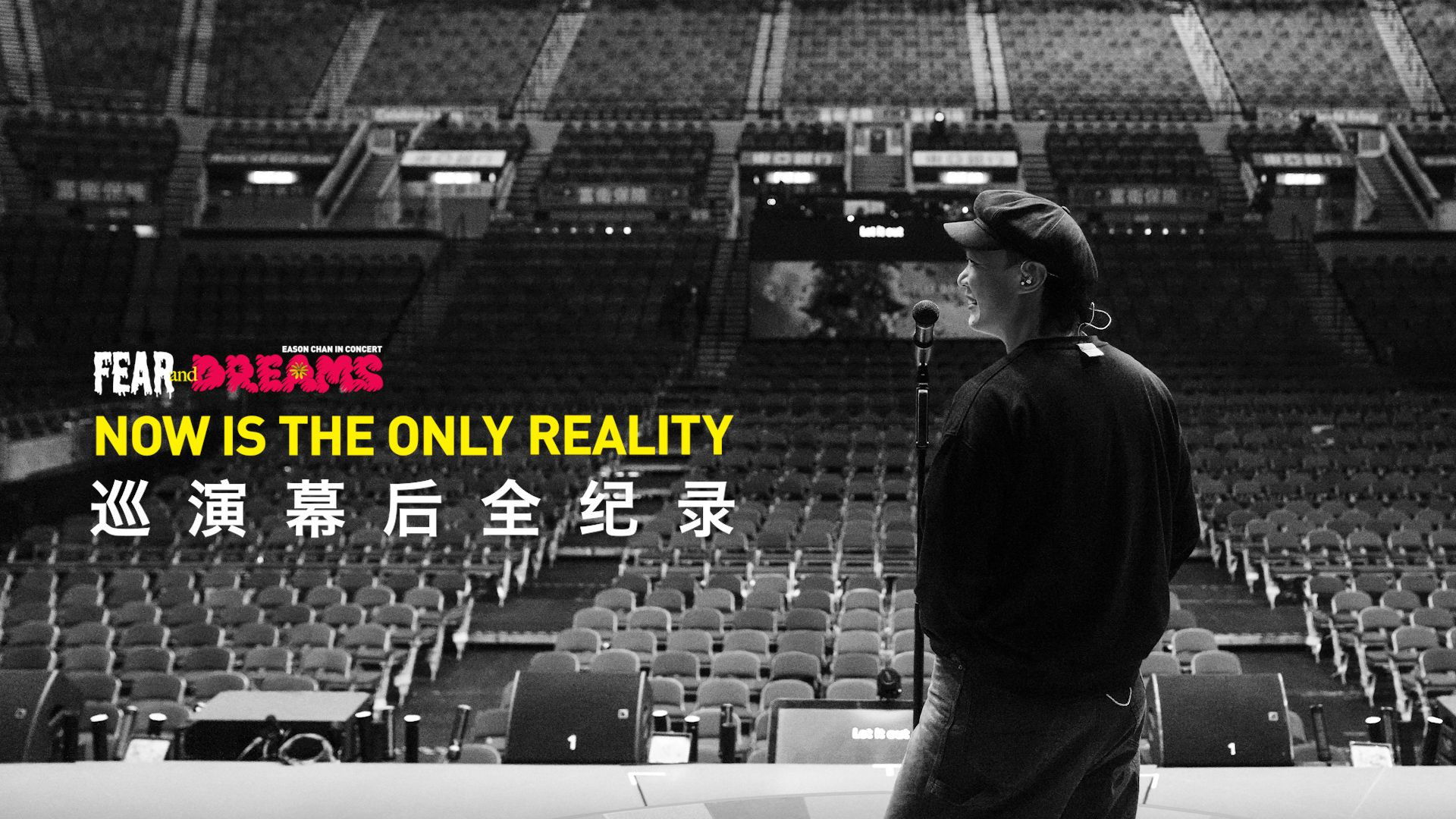 Backdrop for FEAR and DREAMS: NOW is the only reality