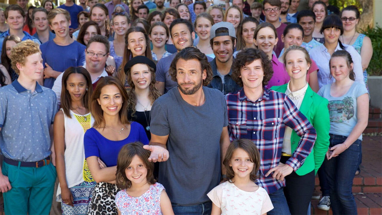 Backdrop for Super-Dad