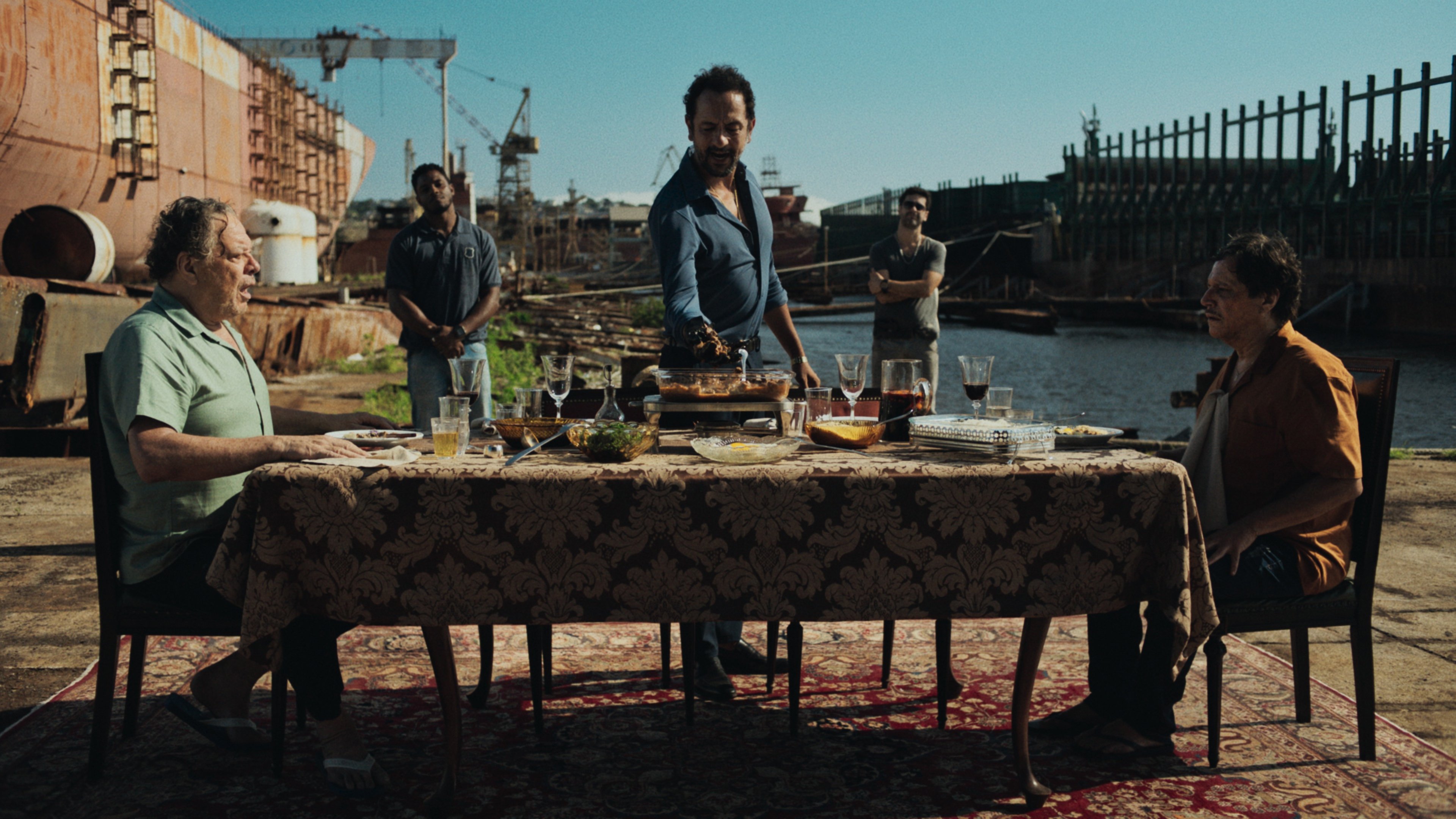 Backdrop for Carnival Is Over