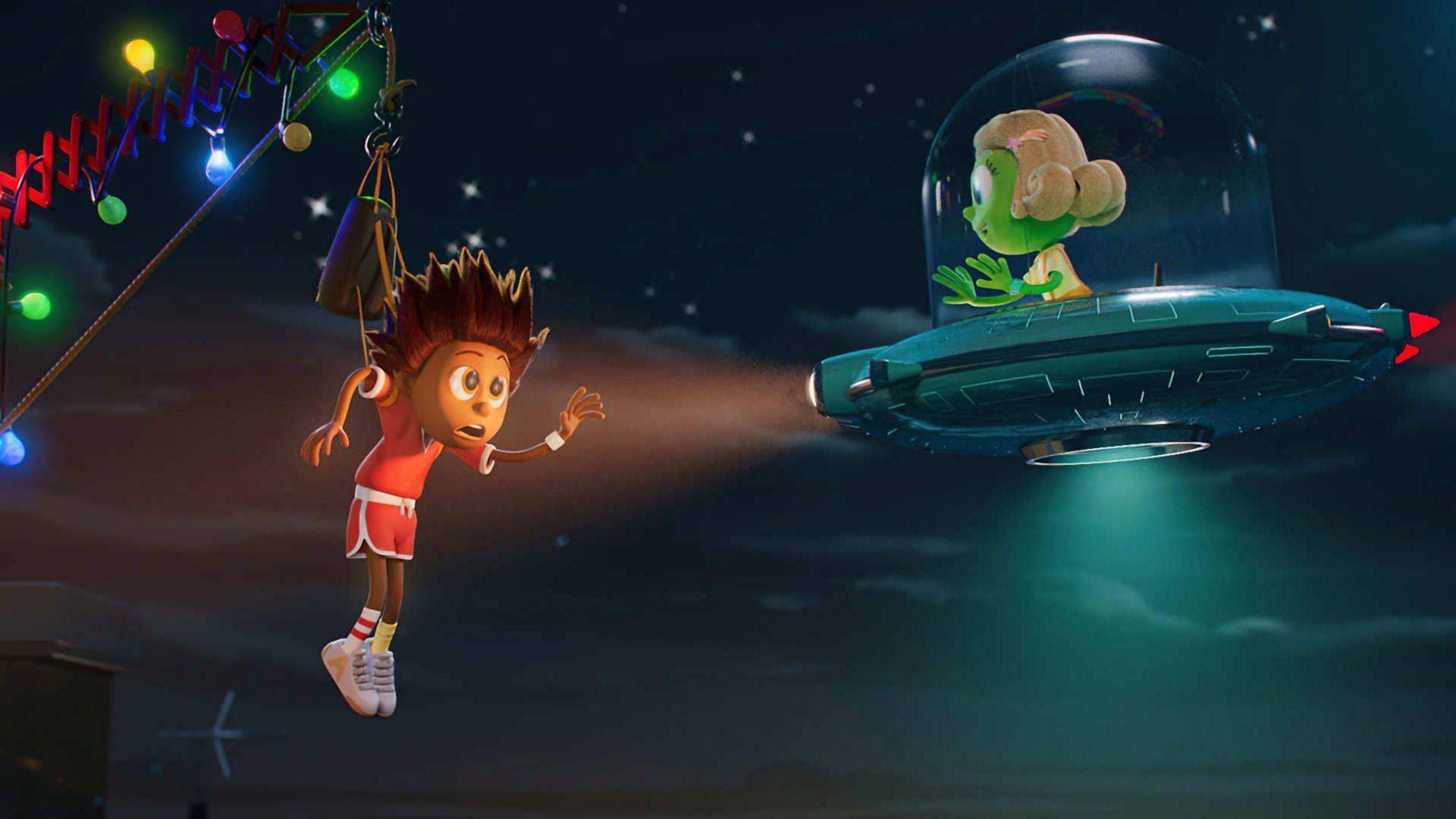 Backdrop for The Little Alien