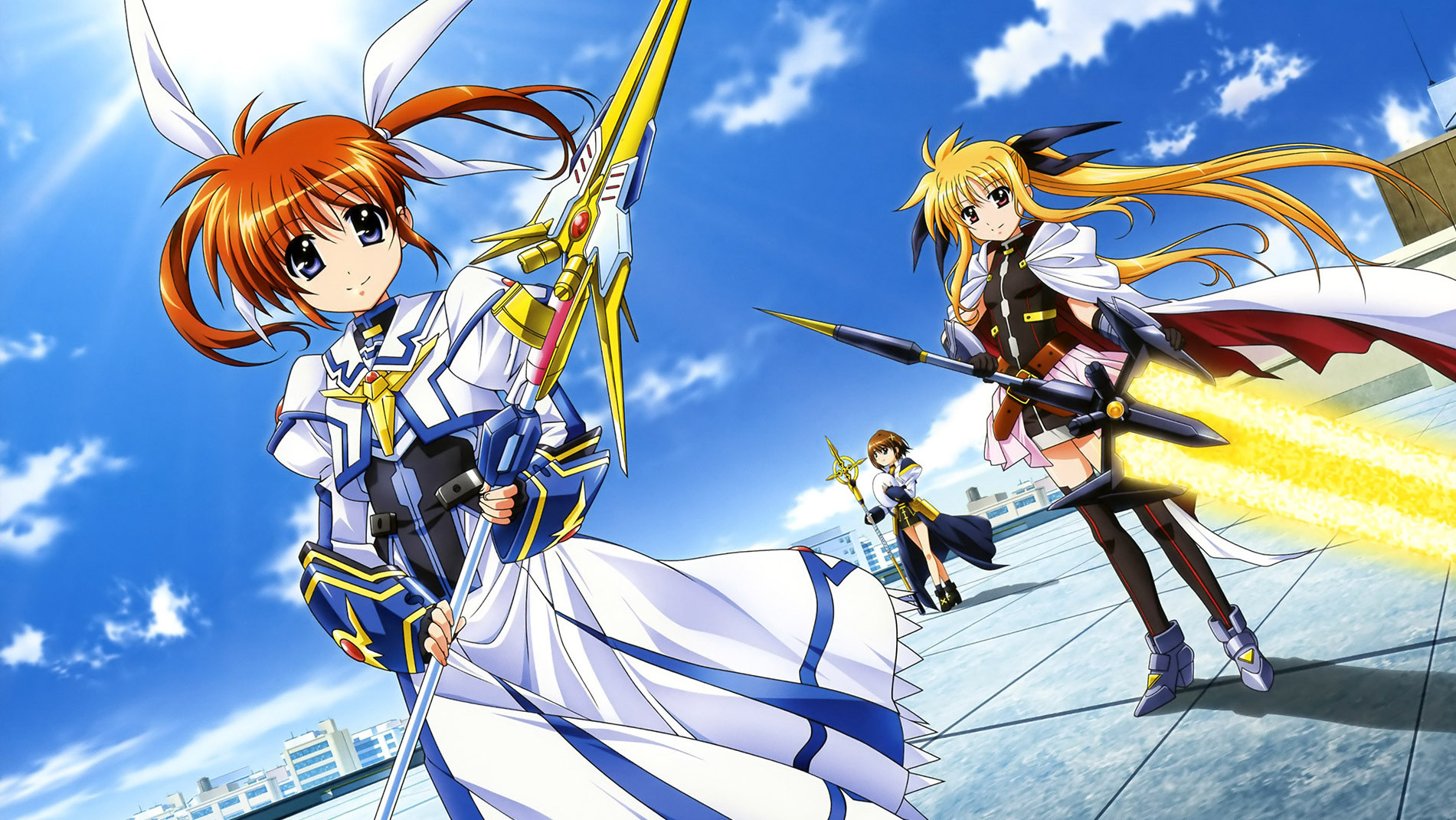 Backdrop for Magical Girl Lyrical Nanoha: The Movie 2nd A's