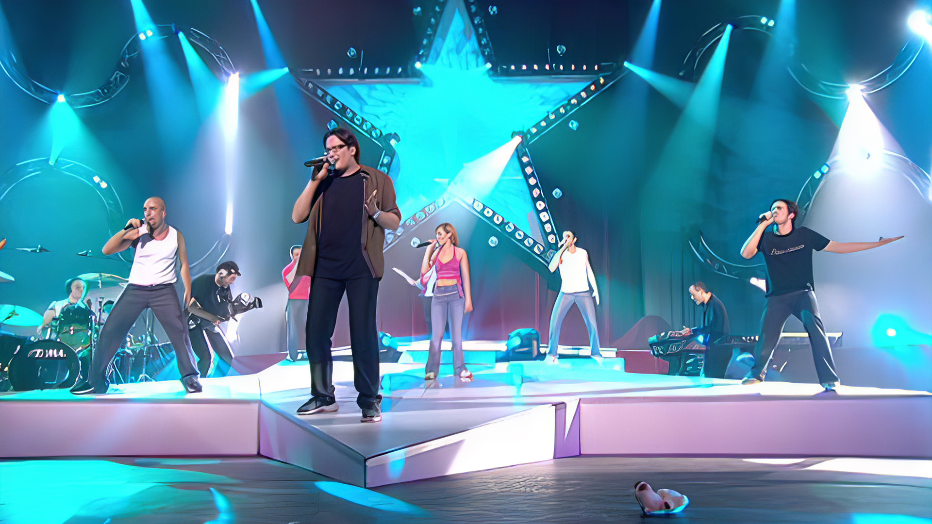 Backdrop for Star Academy En concert