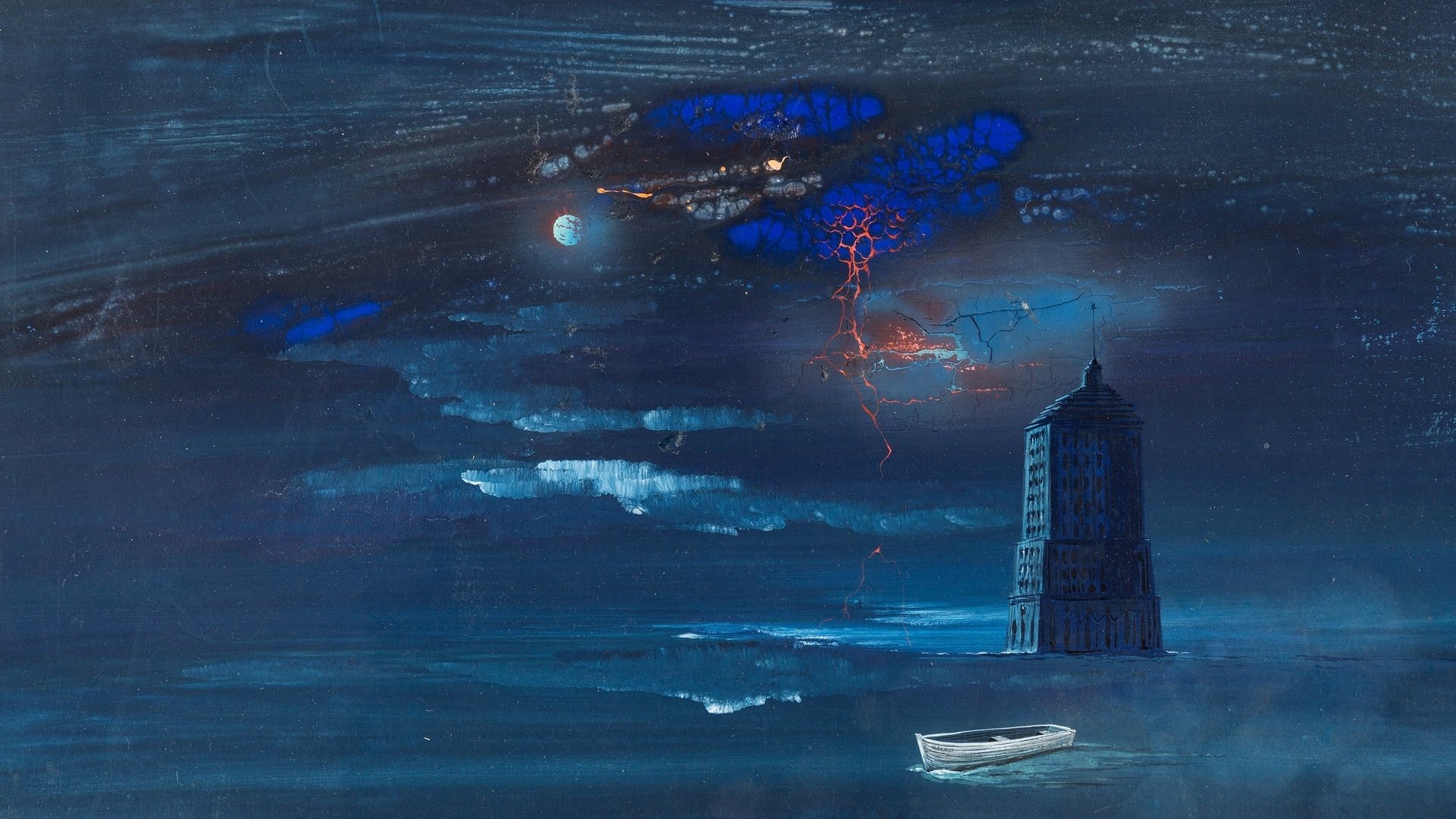 Backdrop for Man in Space