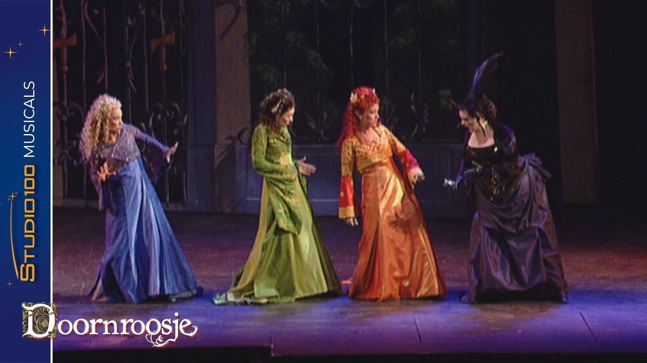 Backdrop for Studio 100 Sprookjes Musicals: Doornroosje met K3