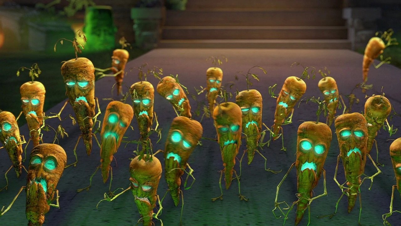 Backdrop for Night of the Living Carrots