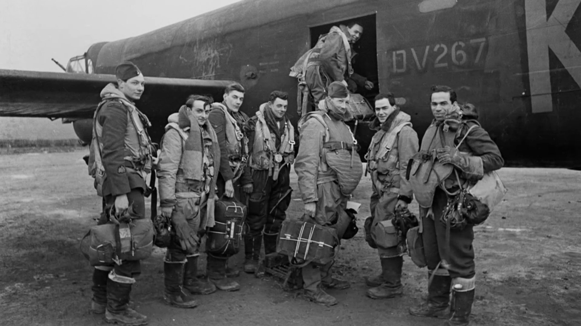 Backdrop for Guy Martin's Lost WW2 Bomber