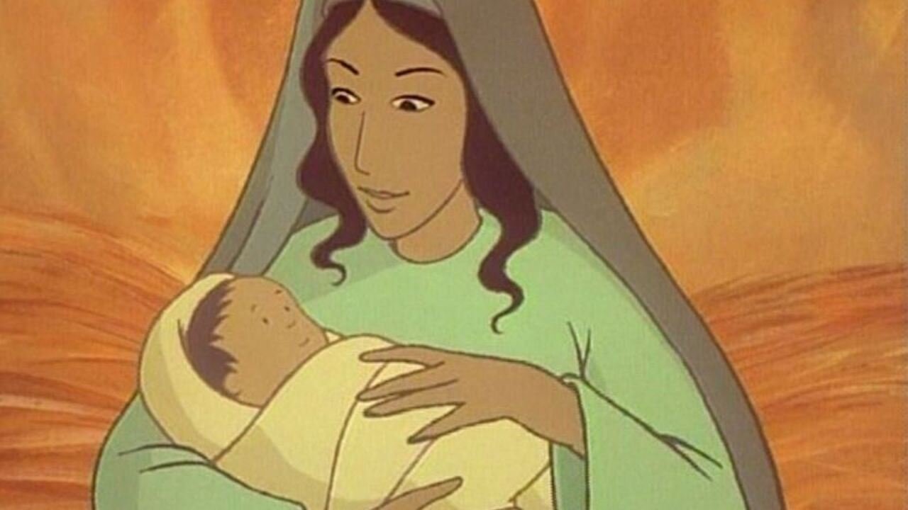 Backdrop for The Story of Christmas