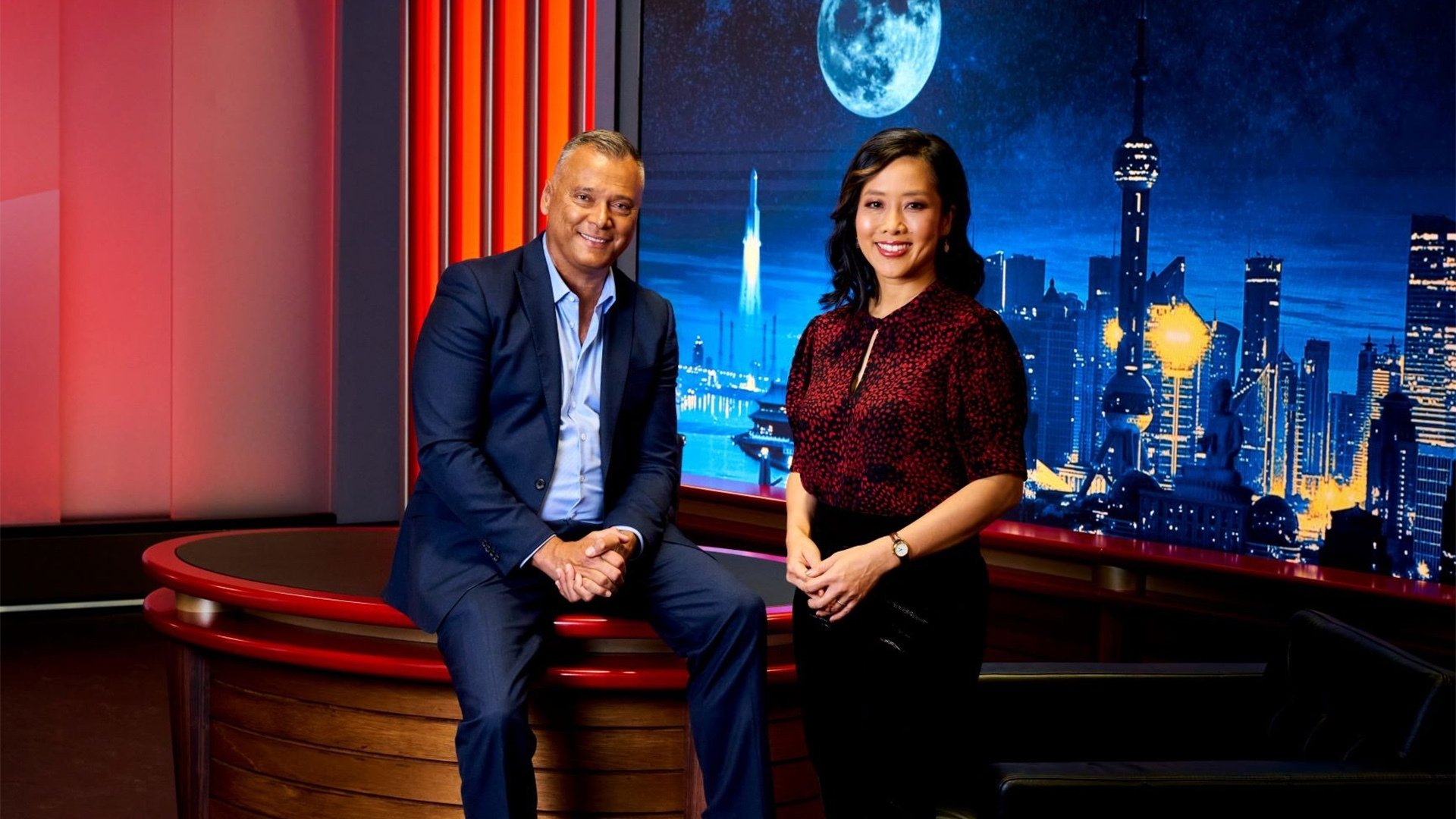 Backdrop for China Tonight