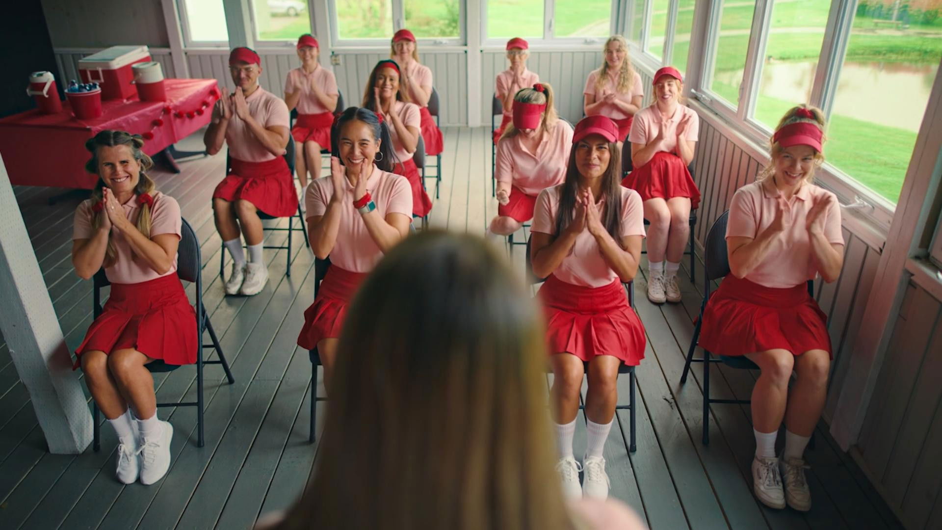 Backdrop for Cart Girls