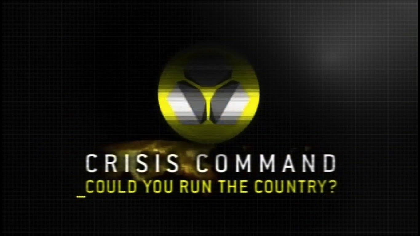 Backdrop for Crisis Command: Could You Run The Country?