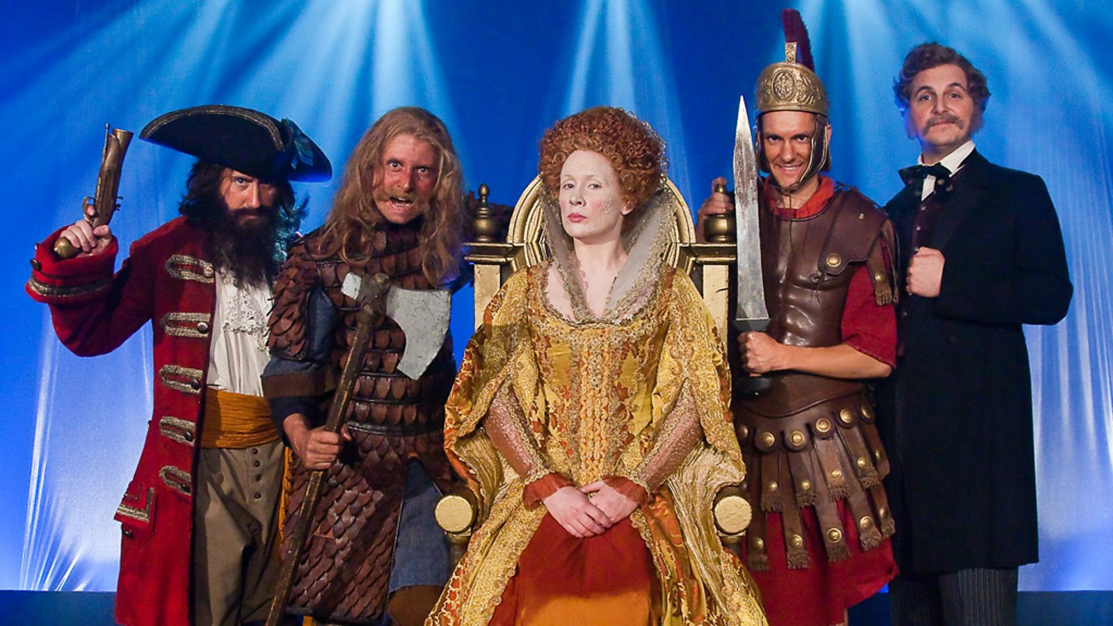 Backdrop for Horrible Histories’ Big Prom Party