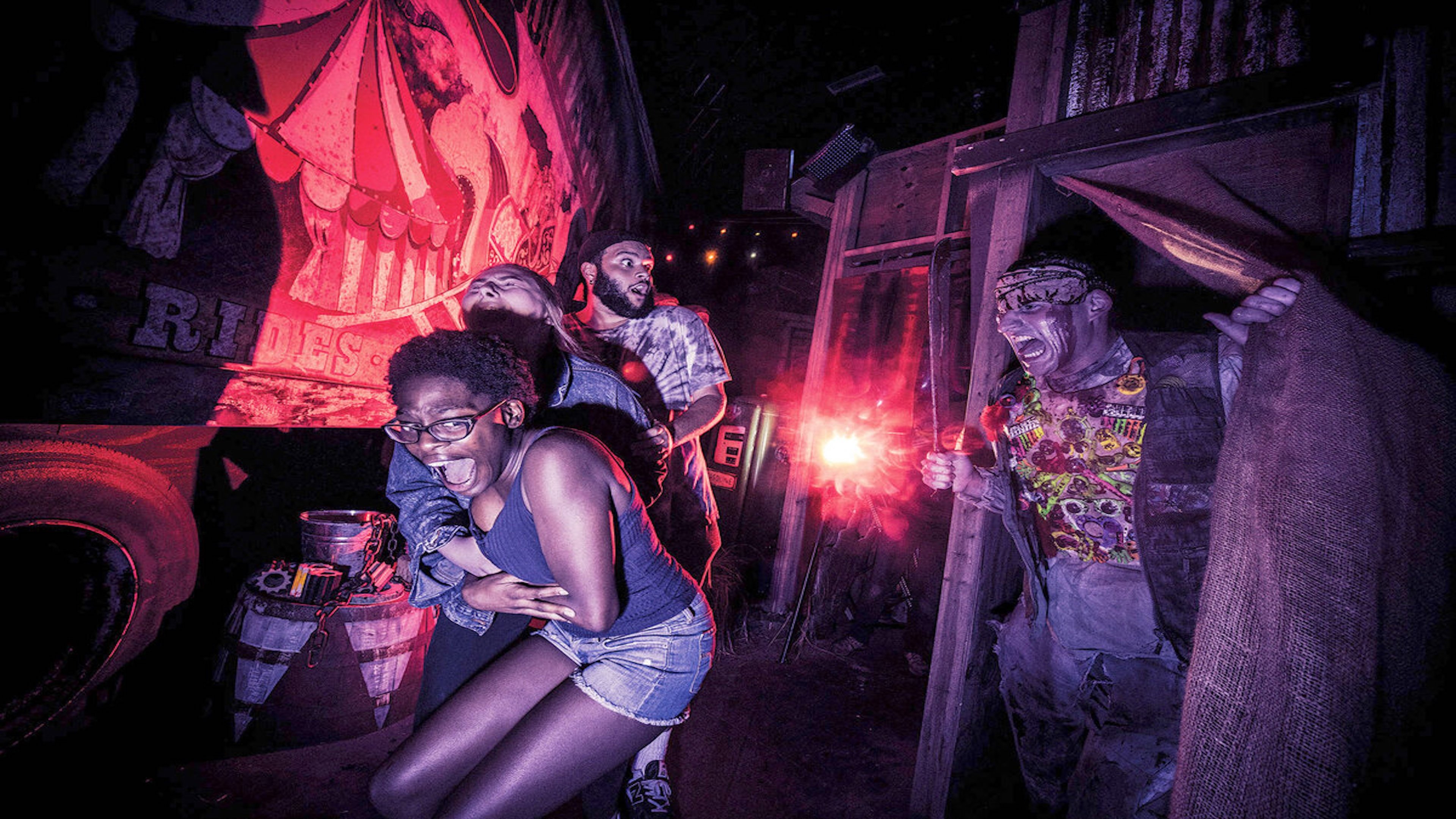 Backdrop for Halloween in Hollywood