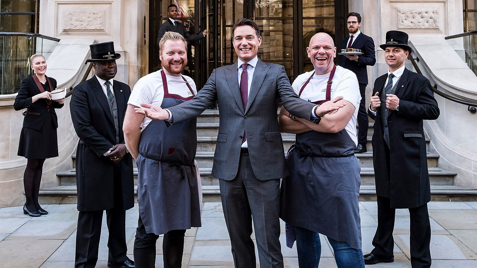 Backdrop for A Hotel for the Super Rich & Famous