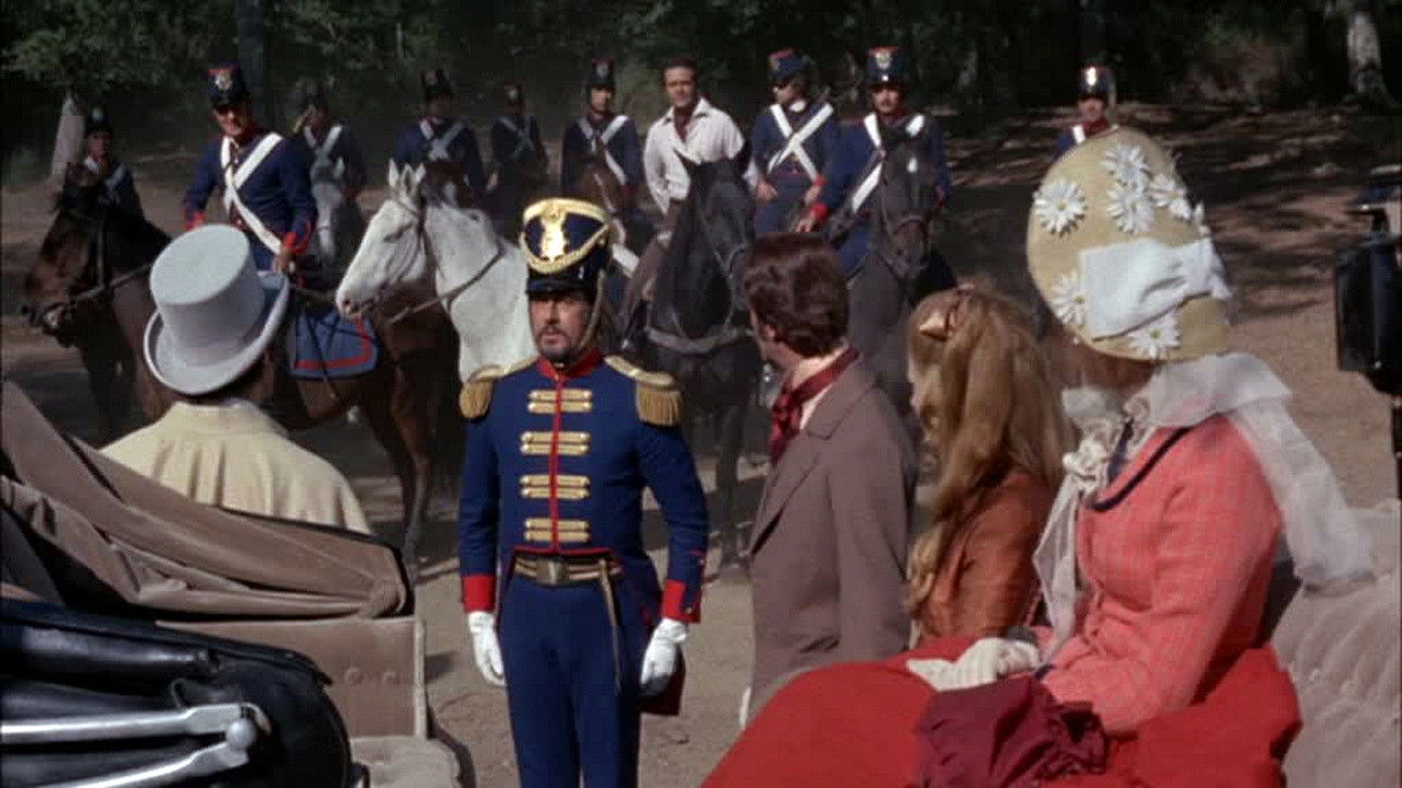 Backdrop for Zorro in the Court of England