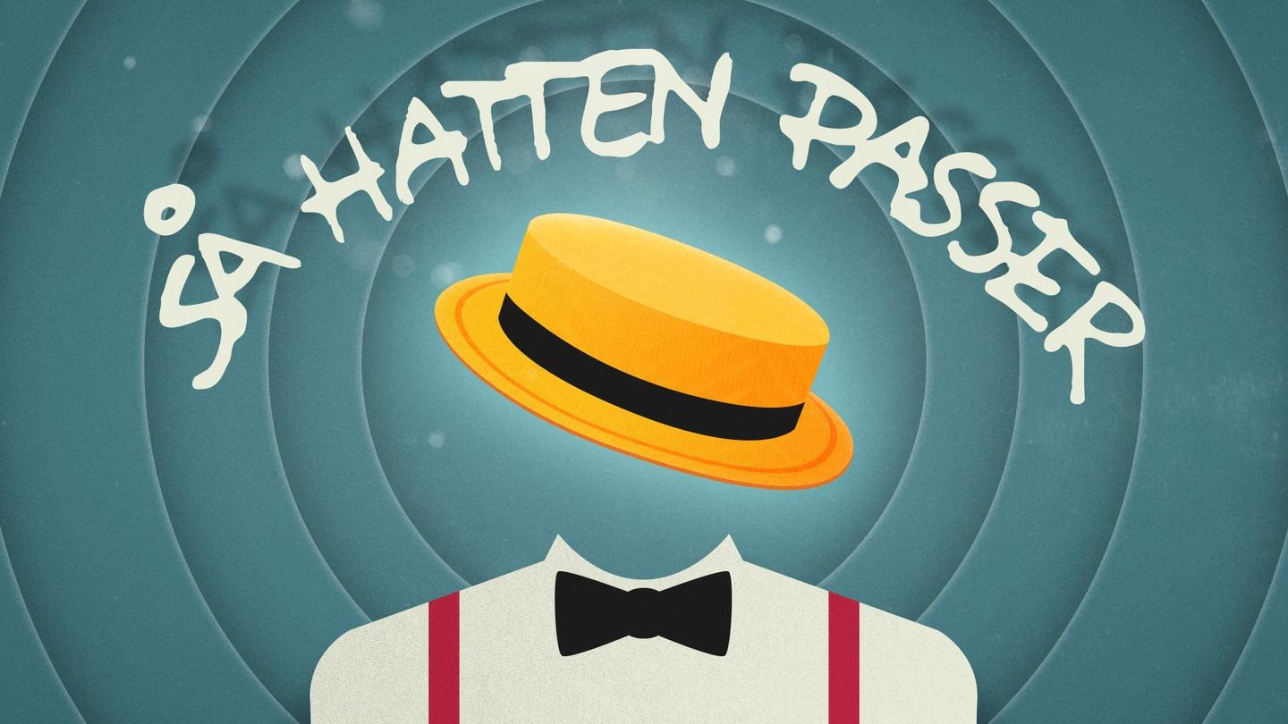Backdrop for Så hatten passer