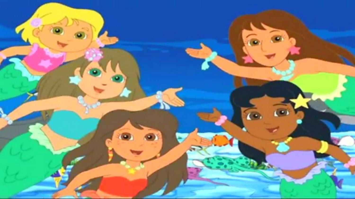 Backdrop for Dora the Explorer: Dora Saves the Mermaids