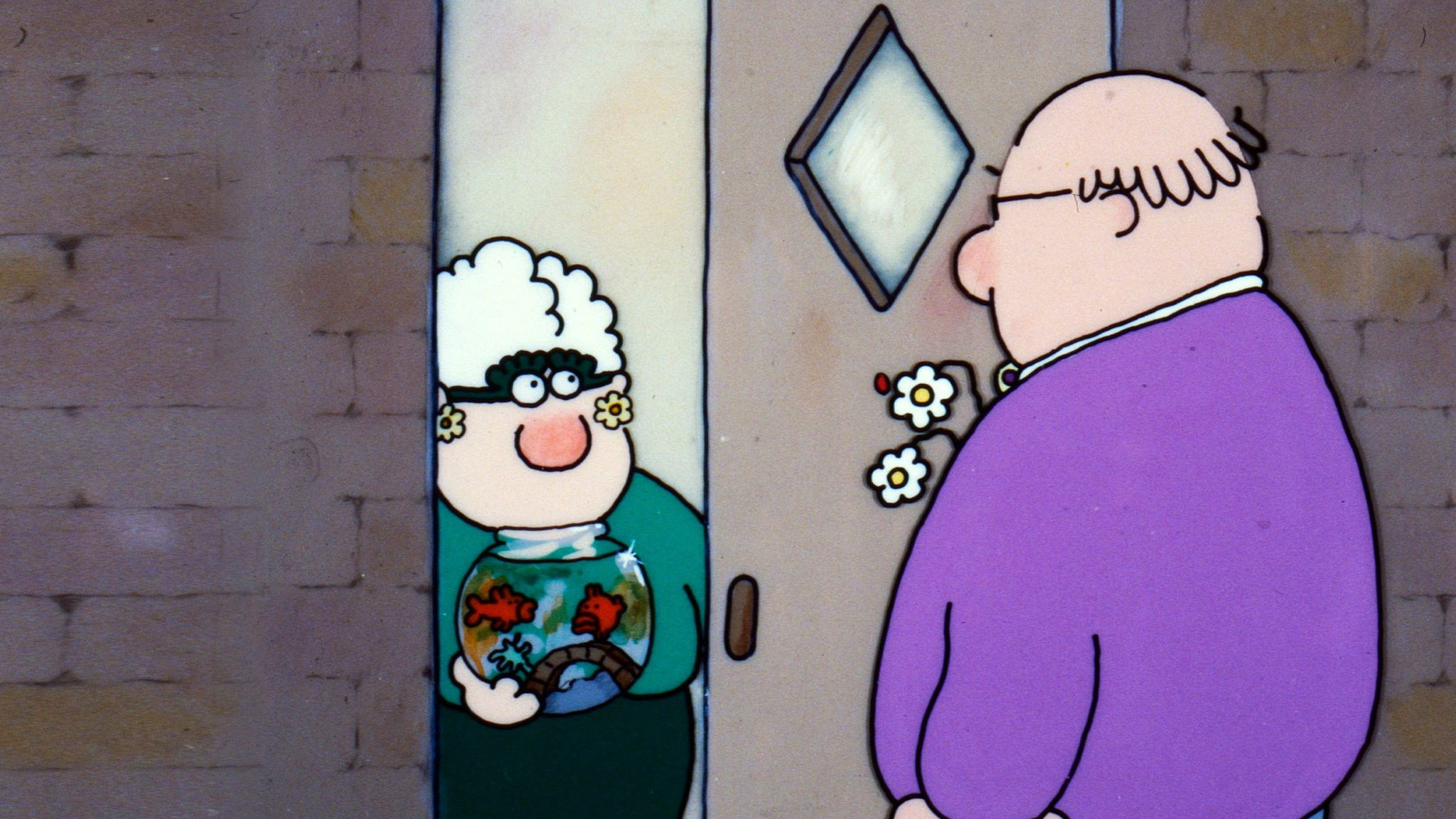 Backdrop for George and Rosemary