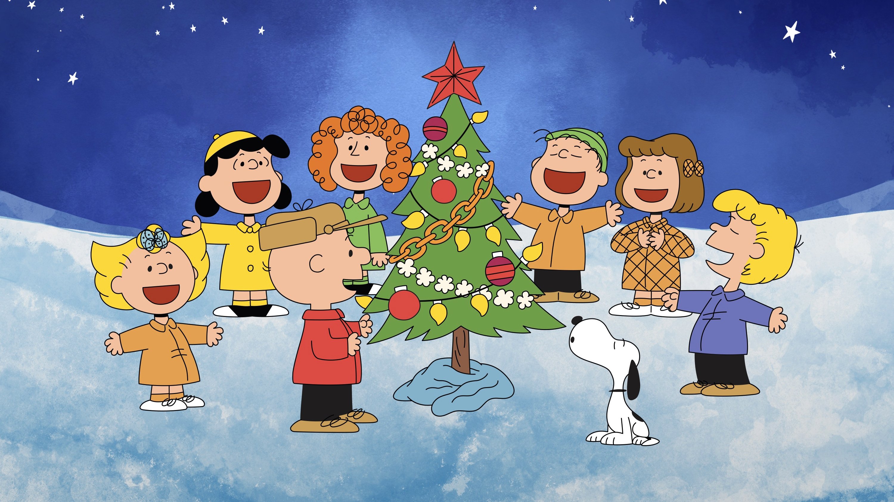 Backdrop for A Charlie Brown Christmas