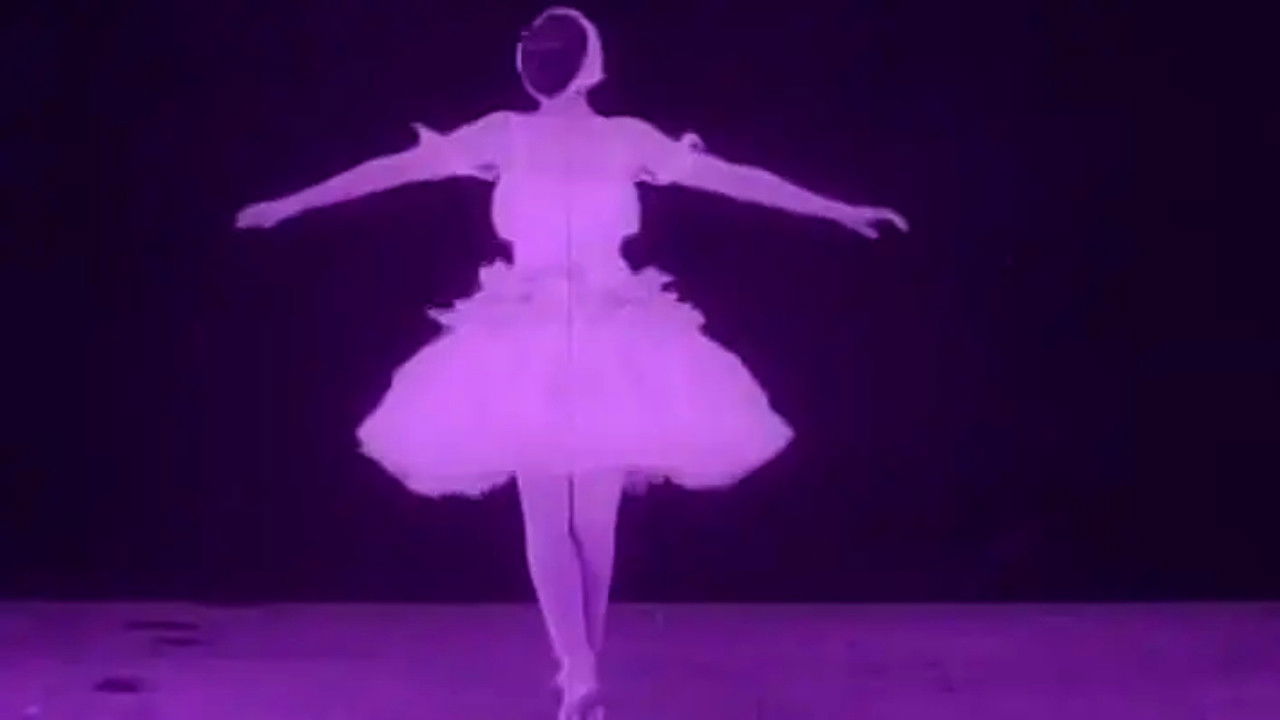 Backdrop for The Dying Swan