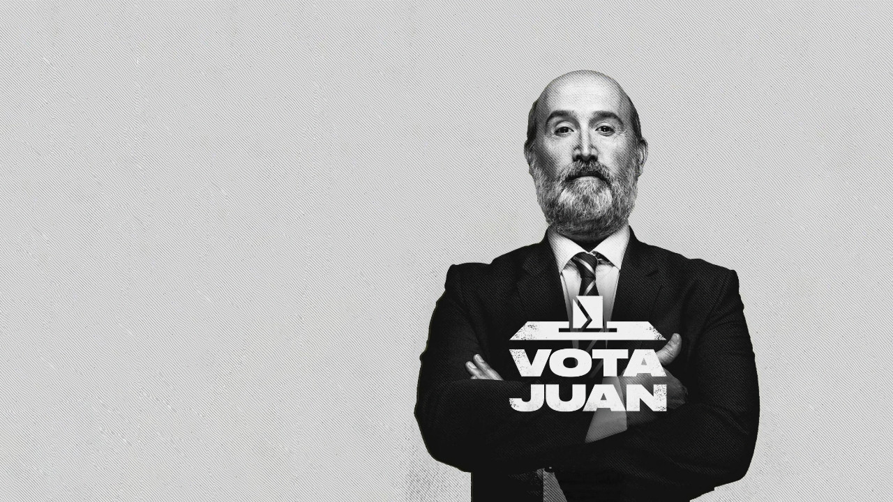 Backdrop for Vote for Juan