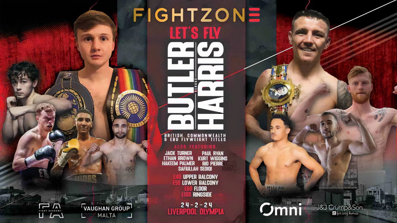 Backdrop for Connor Butler vs. Jay Harris