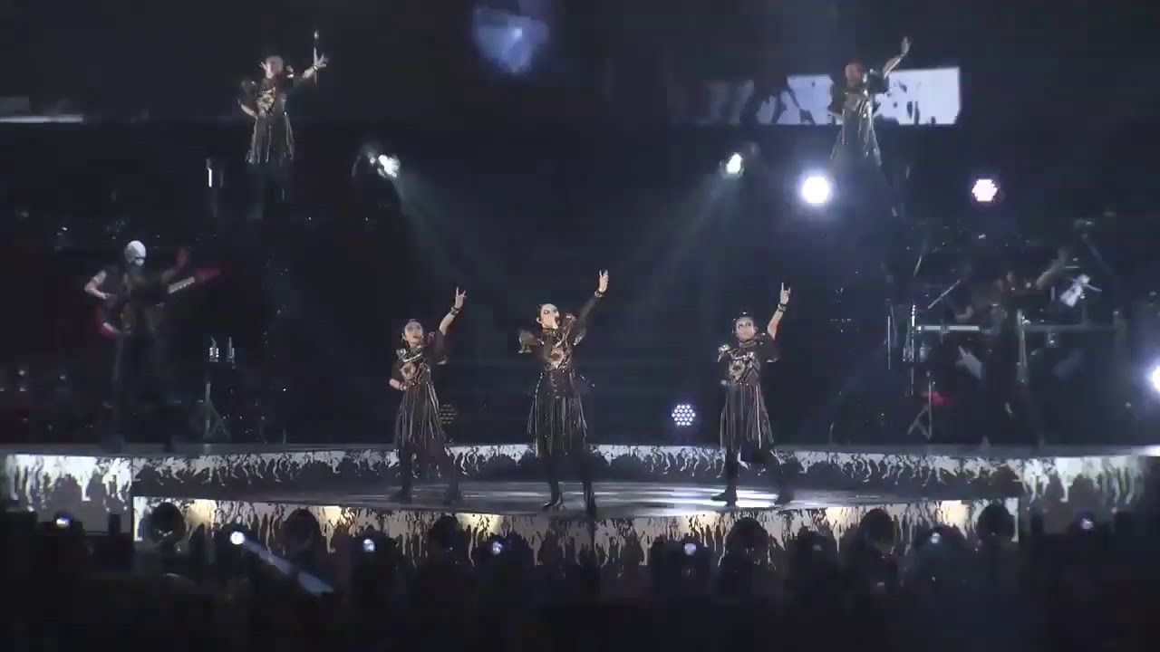 Backdrop for BABYMETAL METAL RESISTANCE EPISODE VII - APOCRYPHA - THE CHOSEN SEVEN - DARK NIGHT CARNIVAL