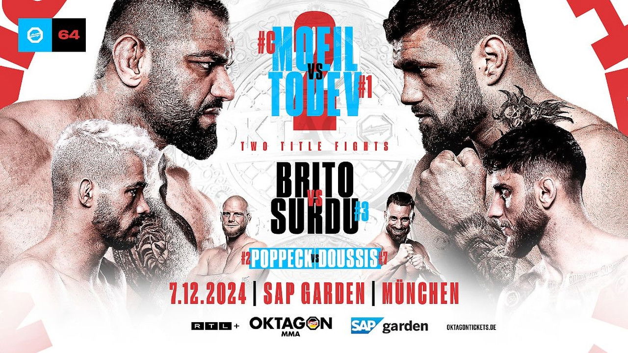Backdrop for OKTAGON 64: Moeil vs. Todev 2