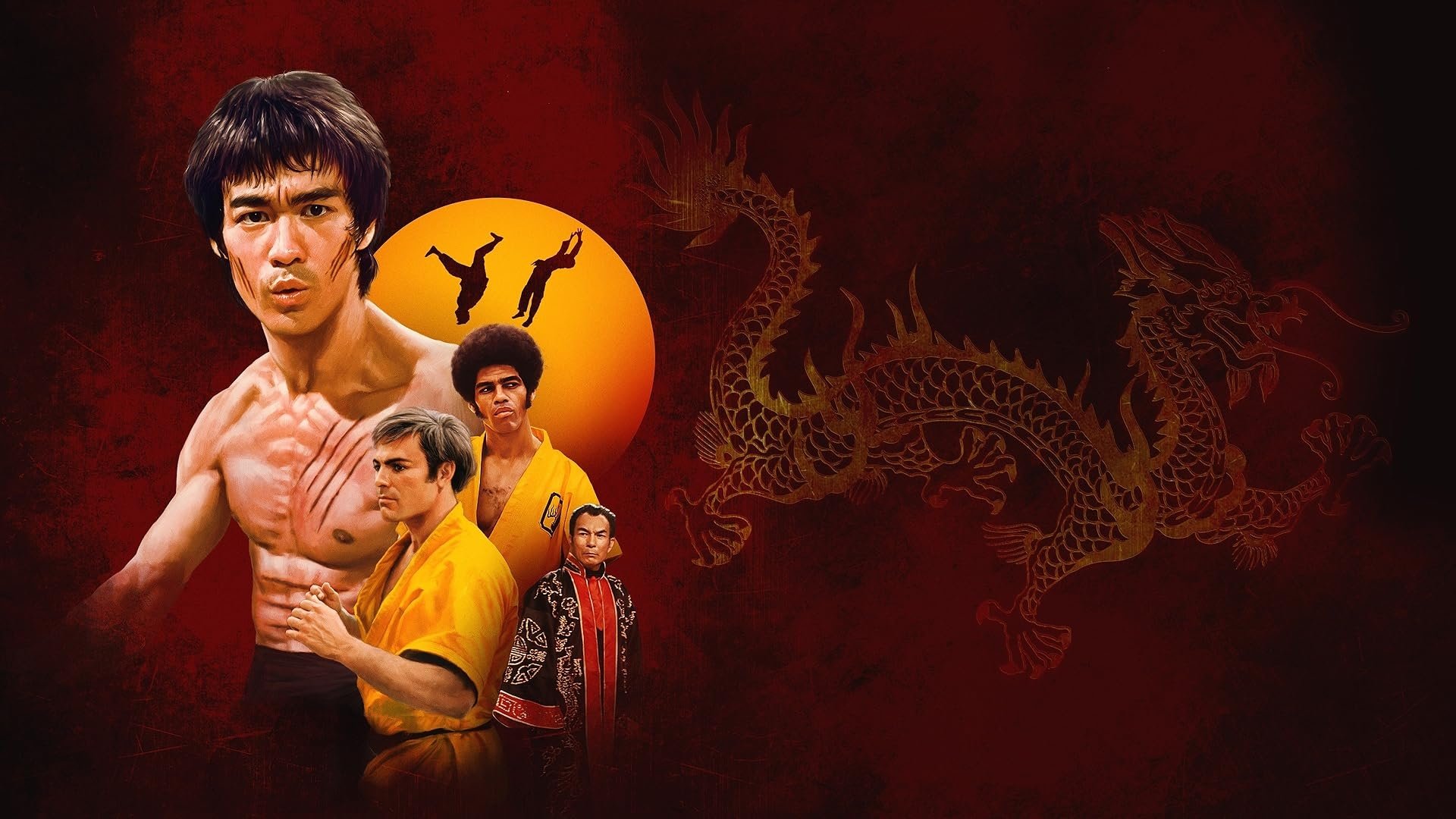 Backdrop for Enter the Dragon