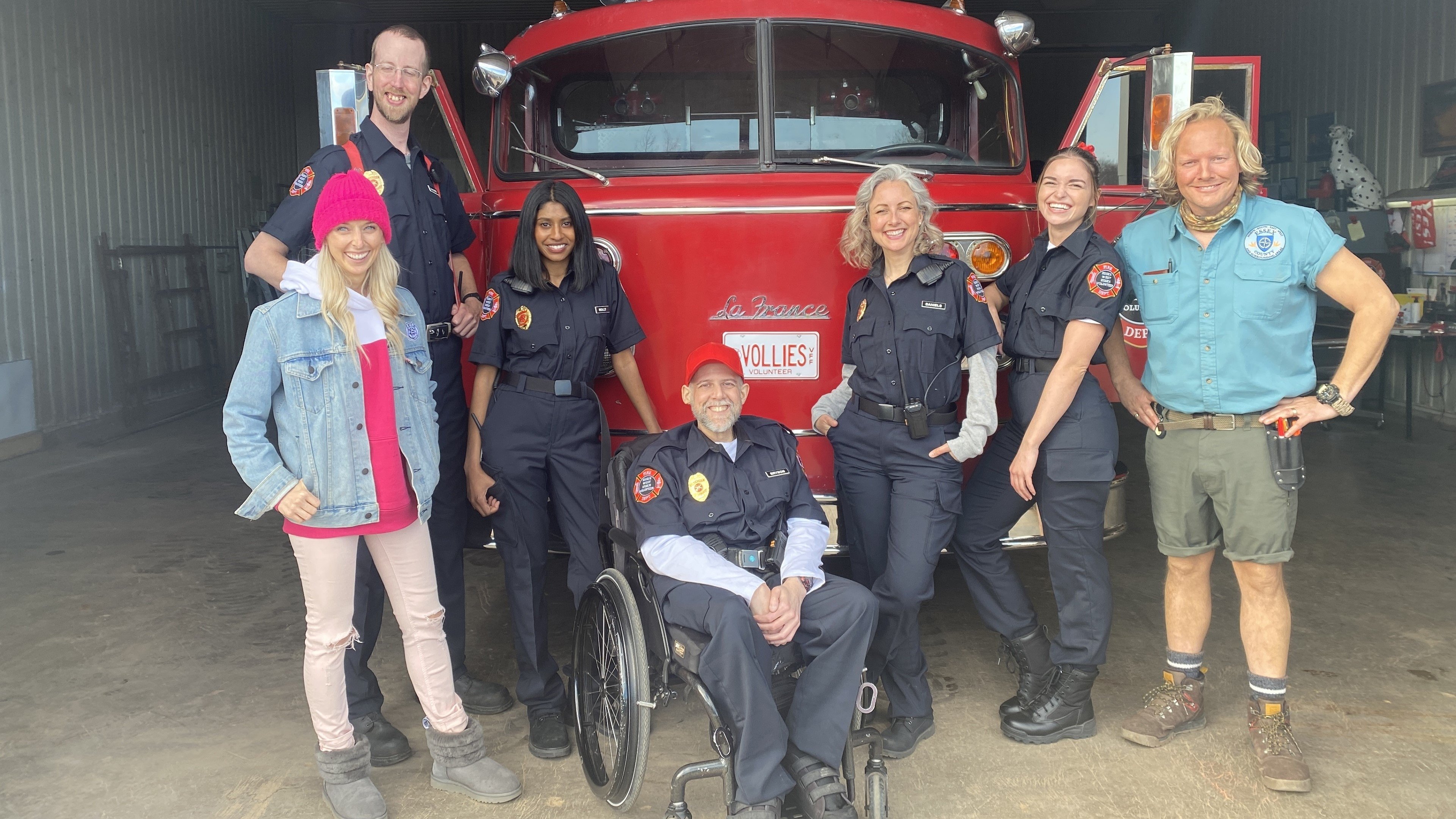 Backdrop for Vollies