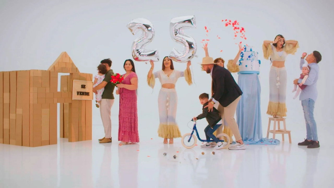 Backdrop for Dos bodas gipsy