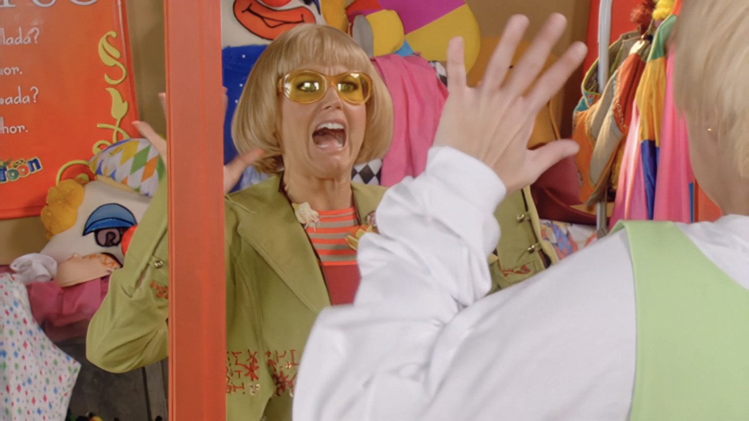 Backdrop for Xuxa Twins