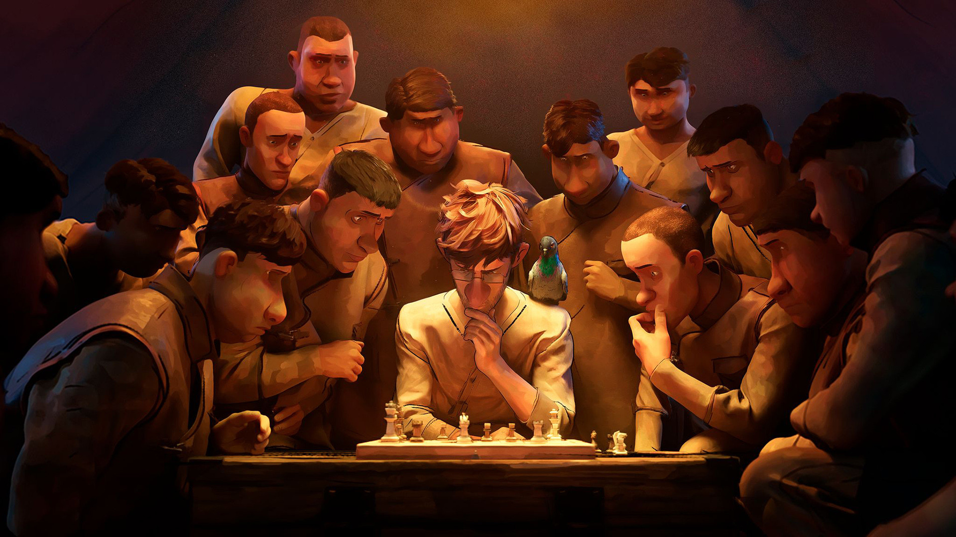 Backdrop for WAR IS OVER!