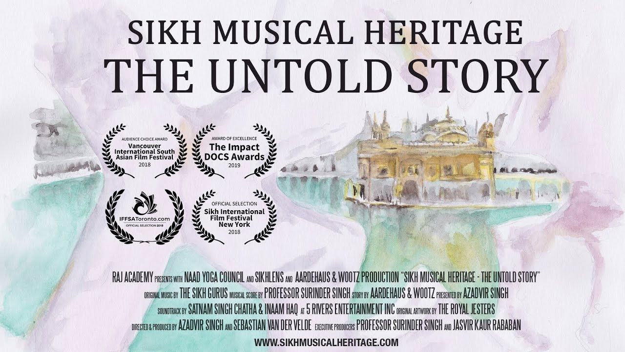 Backdrop for Sikh Musical Heritage: The Untold Story