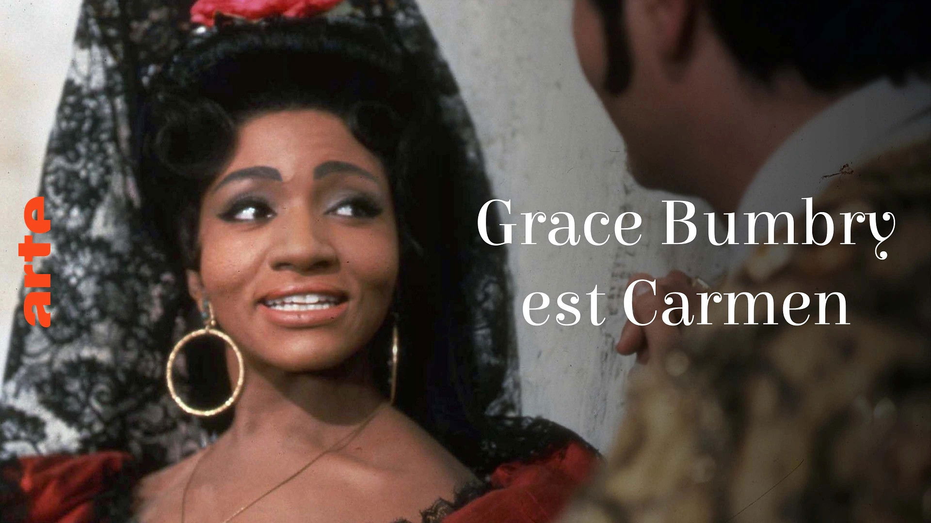 Backdrop for Grace Bumbry is Carmen