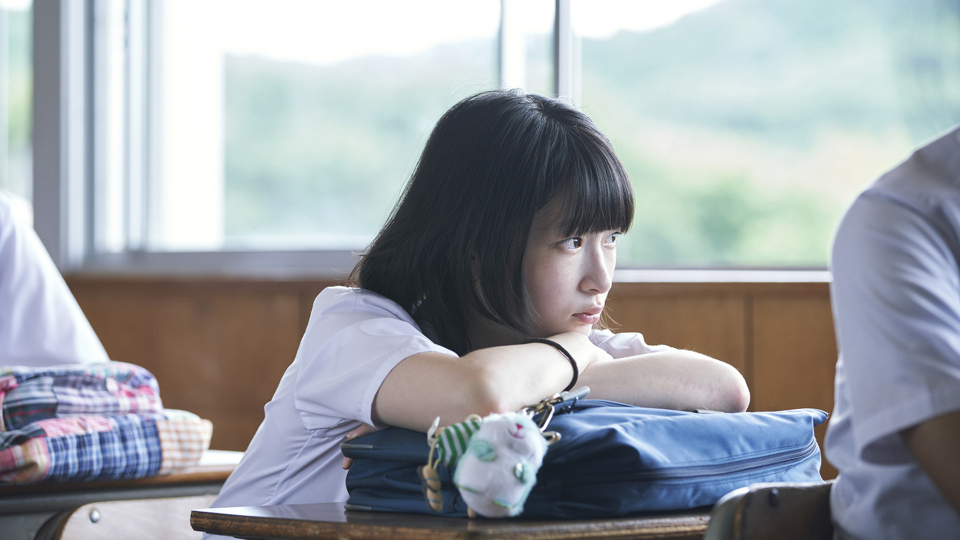 Backdrop for A Girl on the Shore