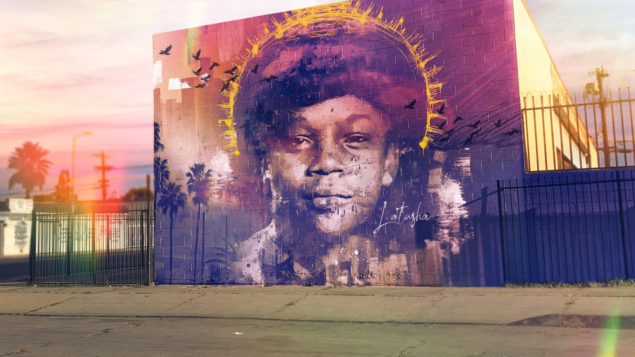 Backdrop for A Love Song for Latasha