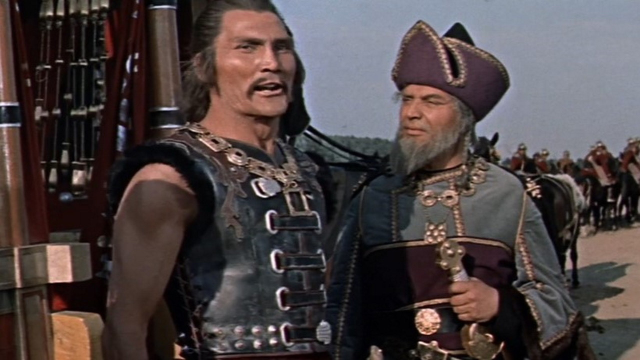 Backdrop for The Mongols