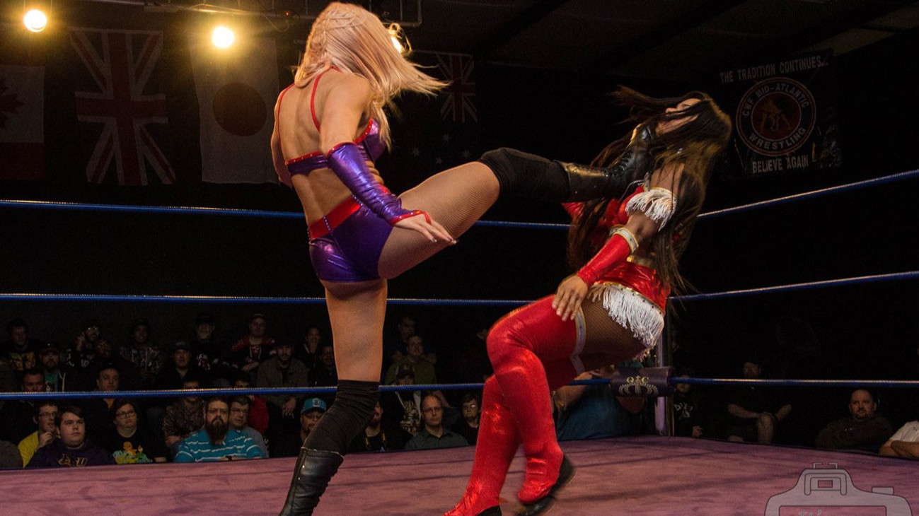 Backdrop for Queens Of Combat QOC 20