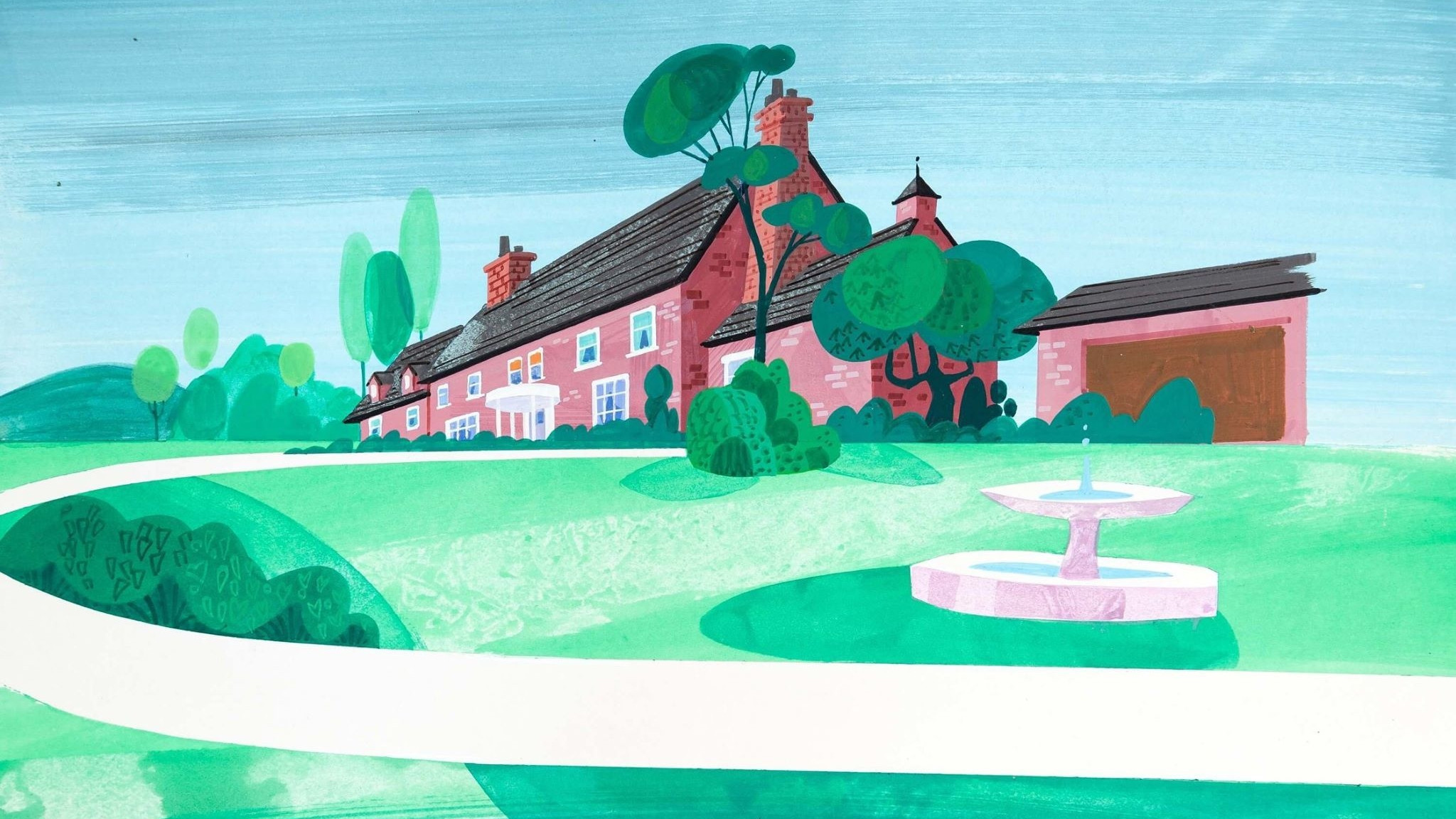 Backdrop for Around the World in 79 Days