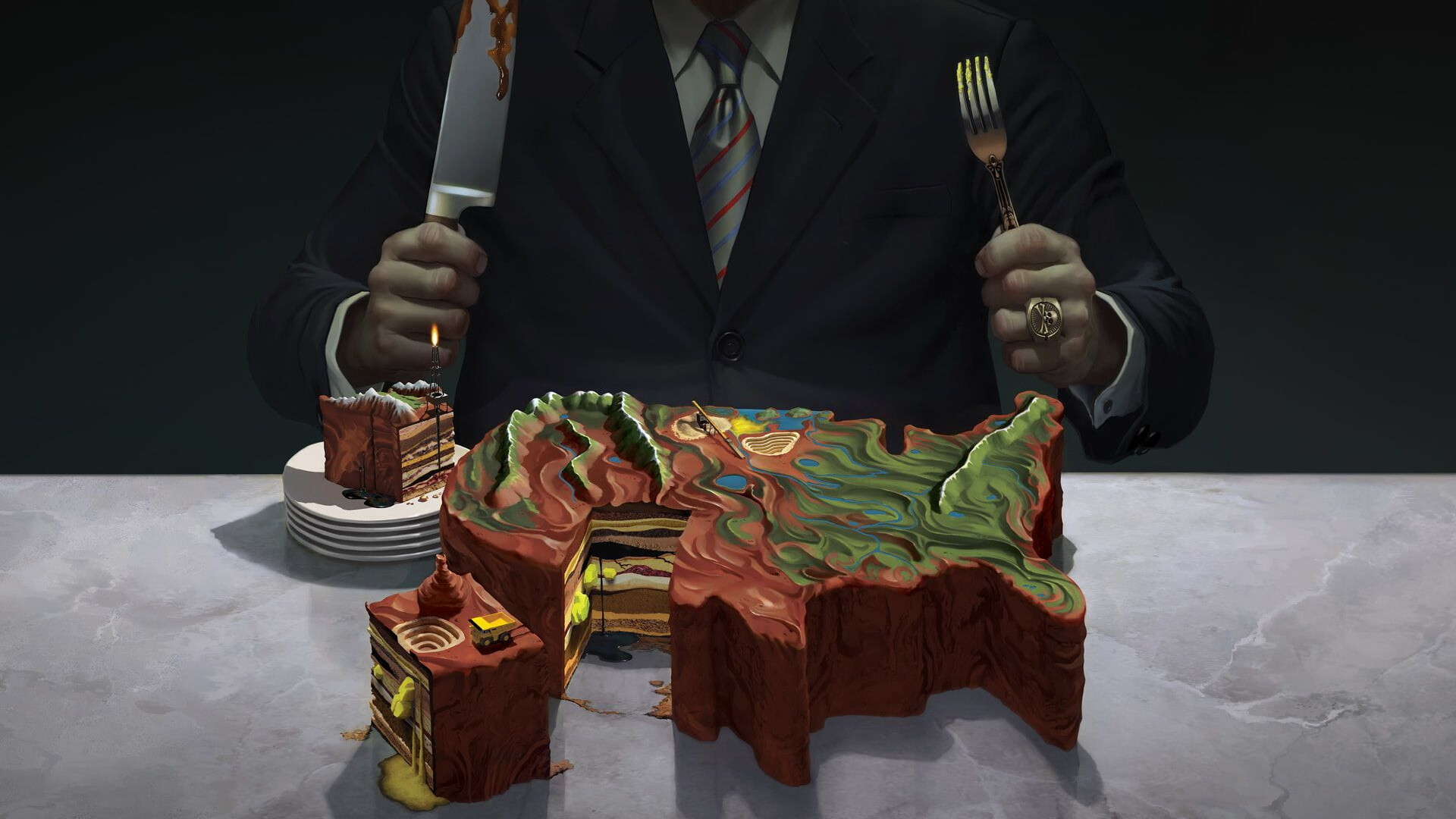 Backdrop for Public Trust