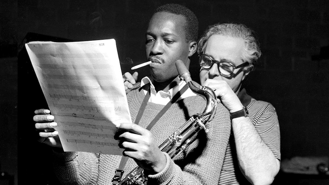 Backdrop for It Must Schwing: The Blue Note Story