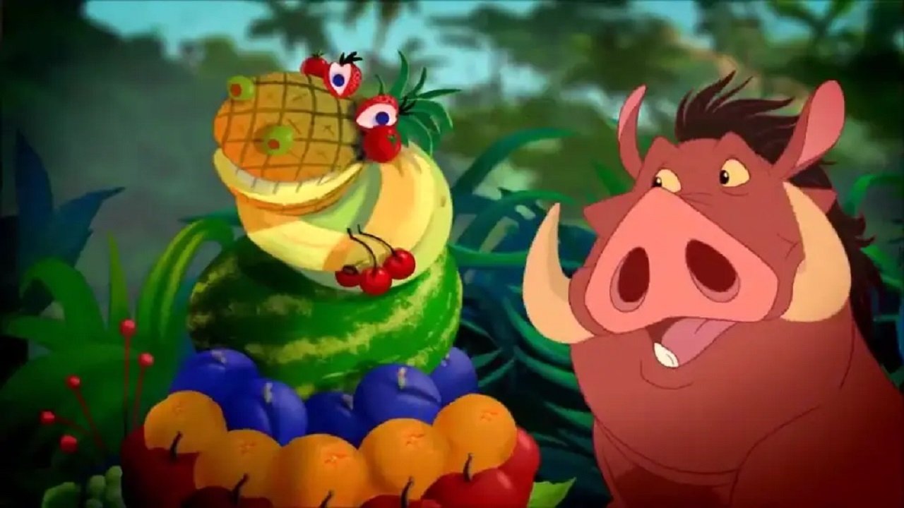 Backdrop for Wild About Safety: Timon and Pumbaa Safety Smart Honest and Real!