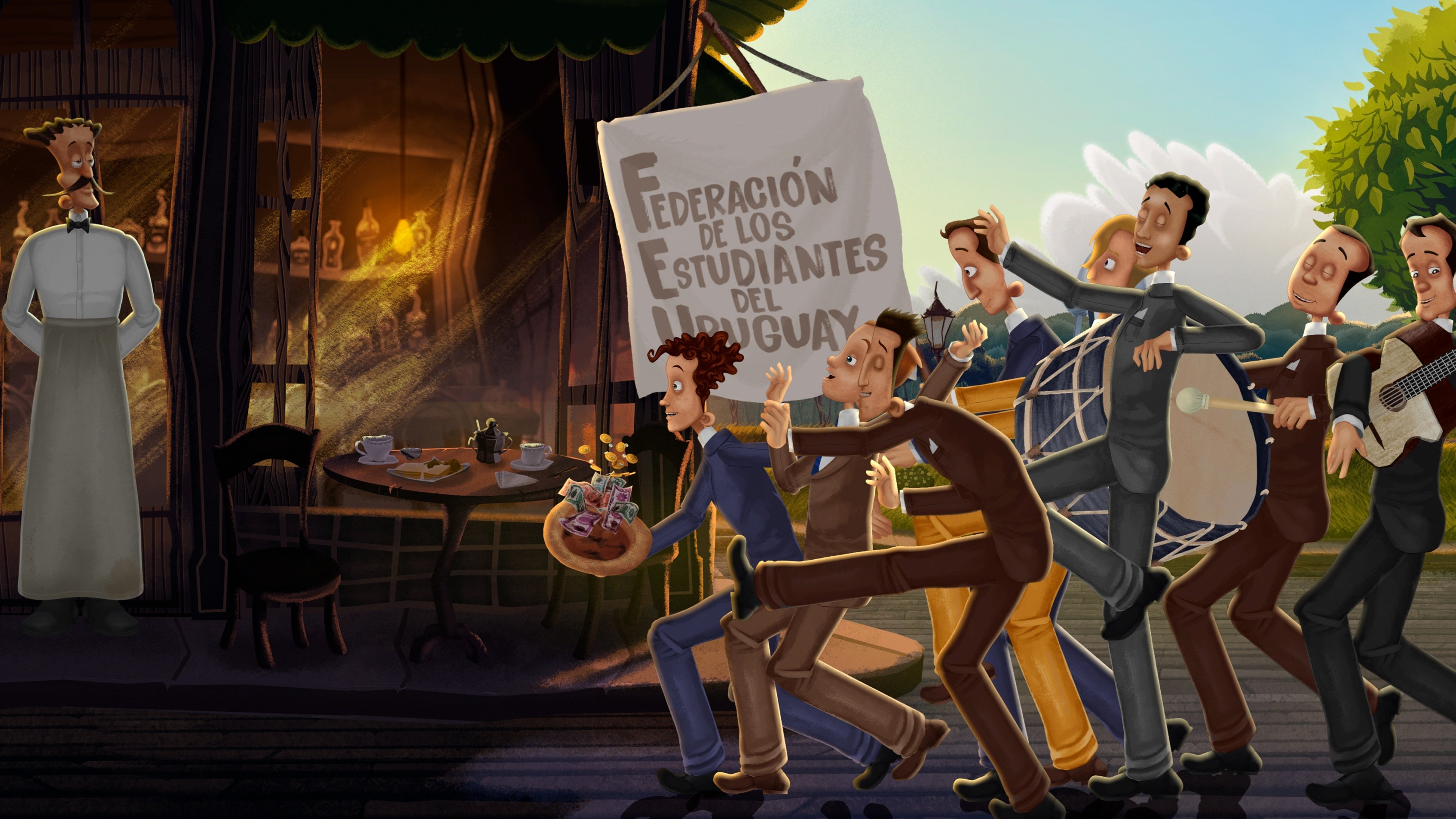 Backdrop for Becho o la extraordinaria aparición de la Cumparsita