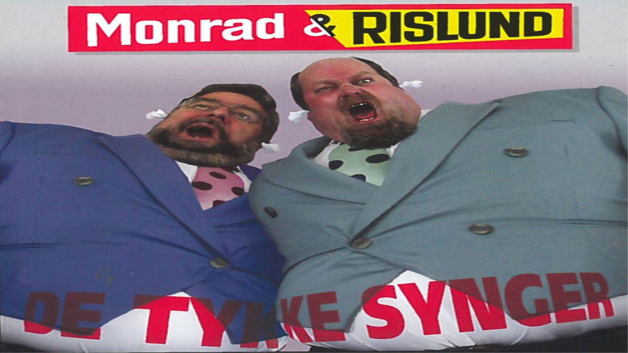 Backdrop for Monrad & Rislund: De Tykke Synger
